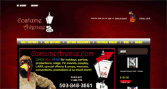 Desktop Screenshot of costumeavenue.com